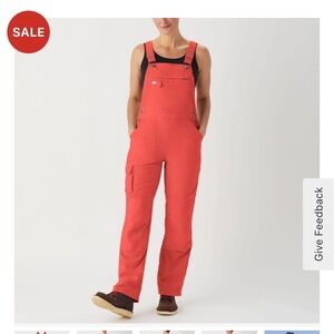 Red Duluth Overalls
